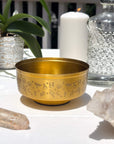 Golden Altar Bowl - Goddess Provisions Exclusive - Metaphysical Brass Altar Bowl