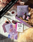 Seeds of Intention subscription box featuring ritual tools for intention-setting, energy alignment, and manifesting abundance through witchcraft and spirituality.