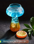 Mushroom Martini Cocktail Glass Set
