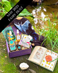 Fairy Dust subscription box with whimsical and magical tools to inspire wonder, mindfulness, and connection to the natural magic around and within you.