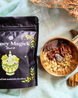 Money Magick ritual Kit with brown bowl by Goddess Provisions