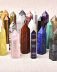 Various collection of witchcraft and spiritual crystals and stones