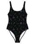 Woman's Swimsuit 1-Piece Low Back Celestial Magick