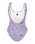 Woman's Swimsuit 1-Piece Low Back Celestial Magick