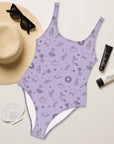 Woman's Swimsuit 1-Piece Low Back Celestial Magick