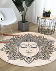 Meditation Room Round Rug