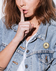 Occult Pyramid & Eye Enamel Pin
