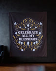 I Celebrate All My Blessings Tapestry