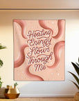 Healing Energy Flows Through Me Tapestry
