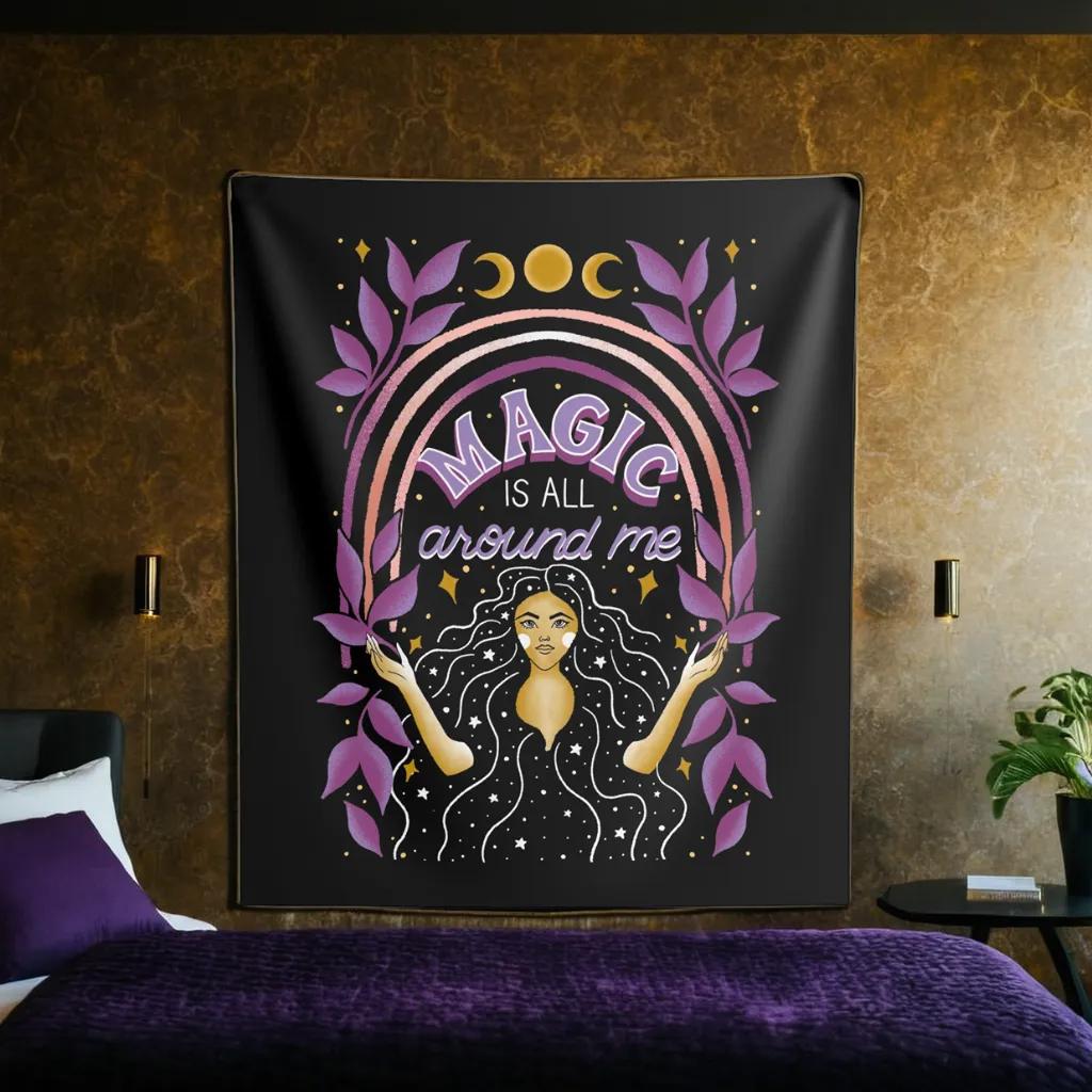 Magic is All Around Me Tapestry Goddess Provisions