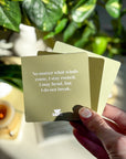 Realign with your inner peace and clear your mind Grounding Shower affirmations