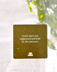 Realign with your inner peace and clear your mind Grounding Shower affirmations
