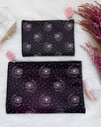 2 Color Changing Pouch | Color Changing Purse | Make Up Bag | Coin holder with lighter and candle snuffer and crystals | Goddess Provisions