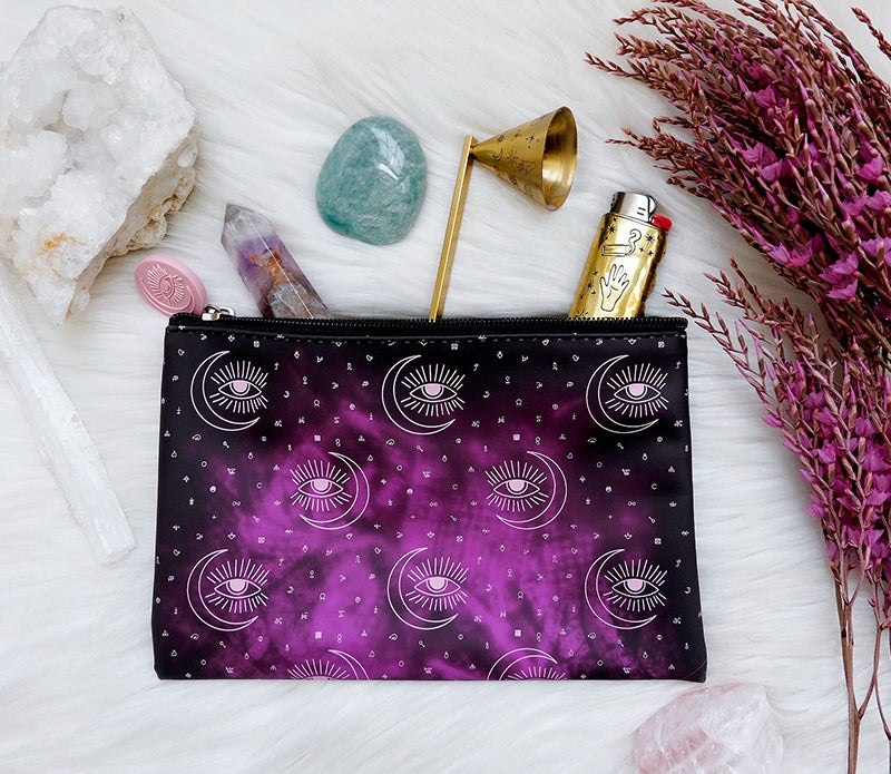 Color Changing Pouch | Color Changing Purse | Make Up Bag | Coin holder with lighter and candle snuffer | Goddess Provisions