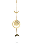 Discover the Infinite Cycles Suncatcher, a radiant wall hanging inspired by the ouroboros. Capture sunlight, create rainbows, and honor life's sacred cycles in your space. Available at Goddess Provisions.