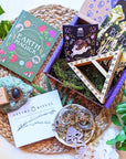 Nature Magick Box Earth Magic book Goddess Ostara Lava Stone Ostara Booklet Ritual supplies with plants and ritual instructions