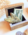 Fairy Fortune Mango Wood Box available at Goddess Provisions