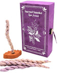 Sacred Smoke Rope Incense by Stupa Incense available at Goddess Provisions