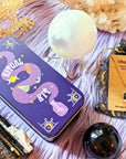 Elevate your spiritual practice with the portable Travel Ritual Kit. Includes brass tongs, glass vial, Smoky Quartz, and essential oil blend for on-the-go rituals. Available at Goddess Provisions.