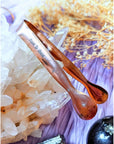 Elevate your spiritual practice with the portable Travel Ritual Kit. Includes brass tongs, glass vial, Smoky Quartz, and essential oil blend for on-the-go rituals. Available at Goddess Provisions.