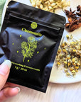 Attract abundance with the Money Magick Ritual Kit. Includes herbs, pyrite, and instructions for creating money bowls, jars, or prosperity rituals with chamomile. Available at Goddess Provisions.