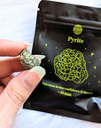 Attract abundance with the Money Magick Ritual Kit. Includes herbs, pyrite, and instructions for creating money bowls, jars, or prosperity rituals with Pyrite. Available at Goddess Provisions.