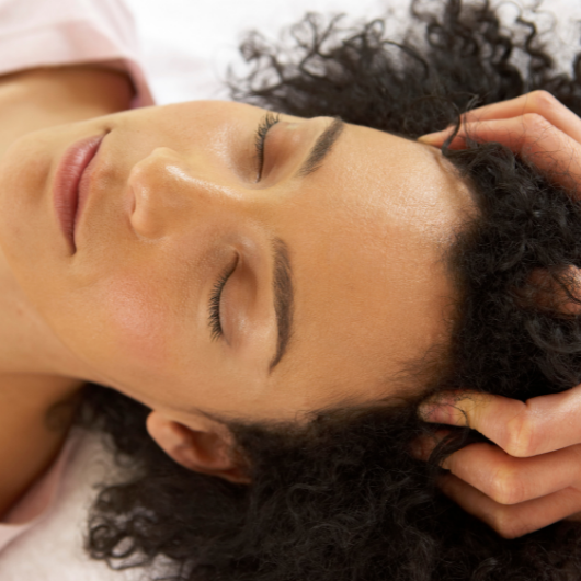 Open your Crown & Third Eye Chakras with Head Massage by Goddess Provisions