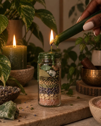 A Virgo Spell Jar for Clarity and Steady Growth