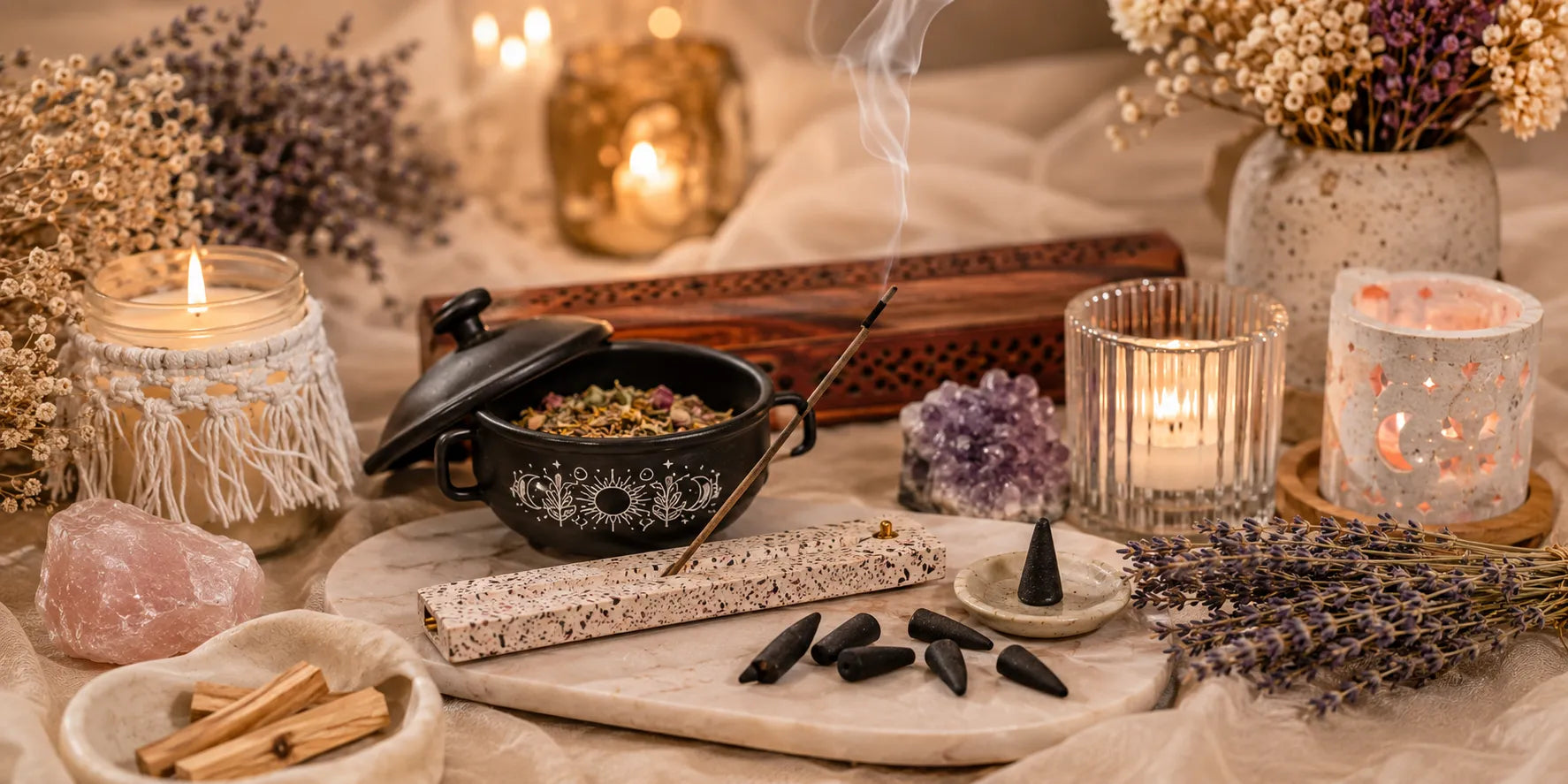 Candles and Incense