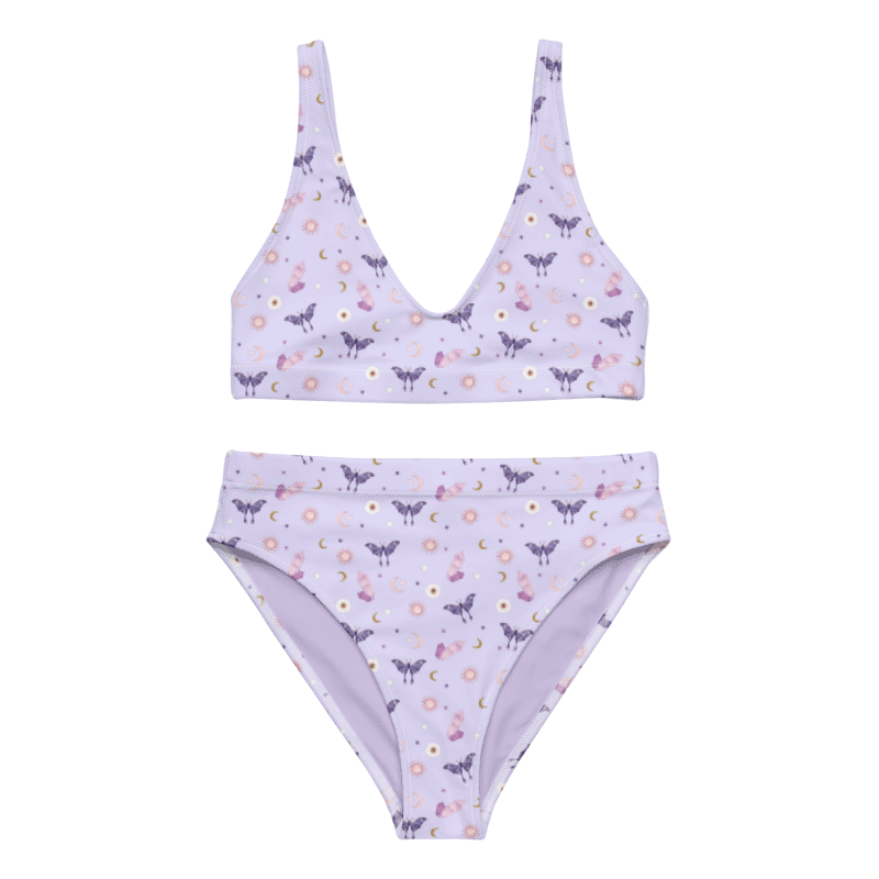 Crystal Moon Moth 2-Piece Swimsuit