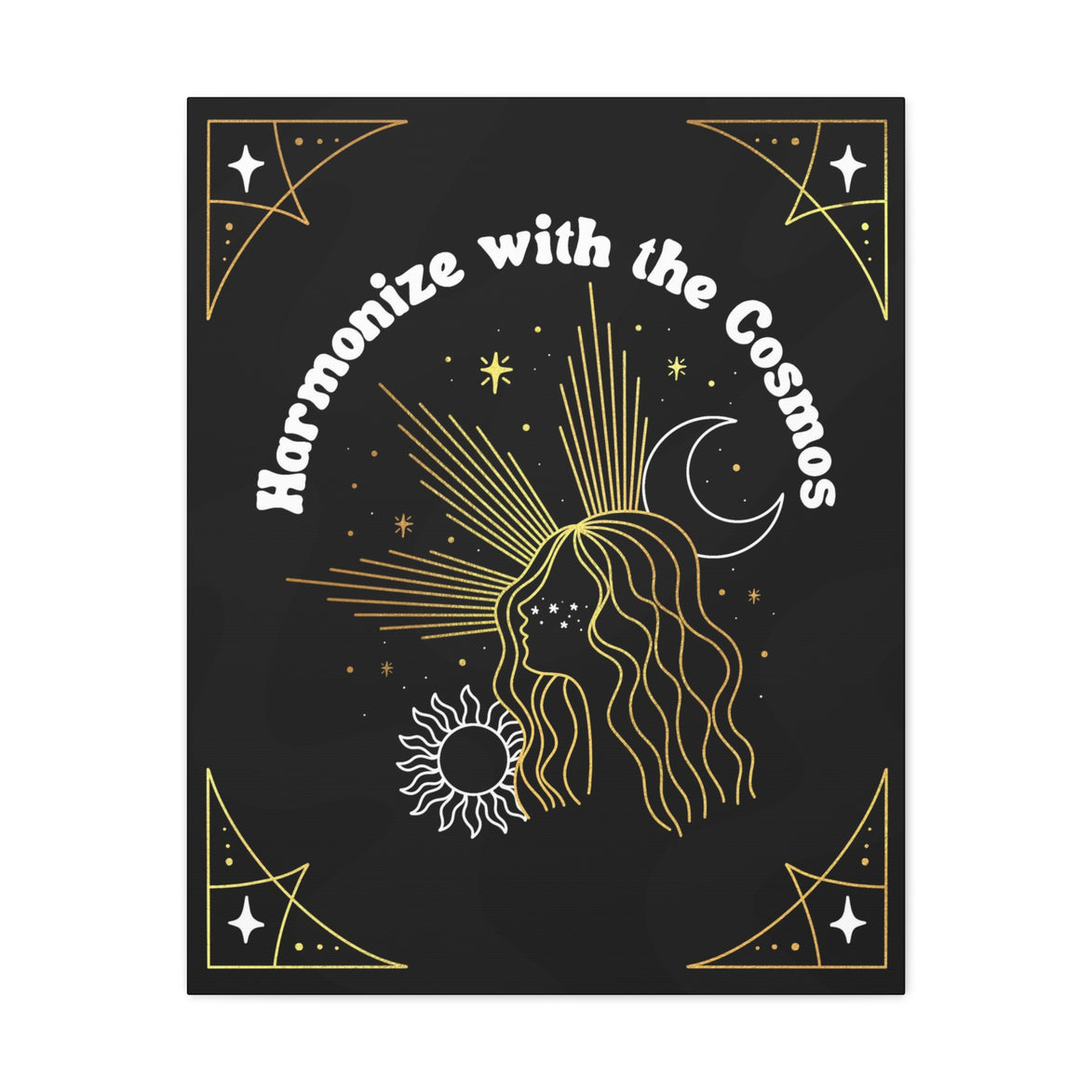 Harmonize With the Cosmos Canvas Gallery Wraps