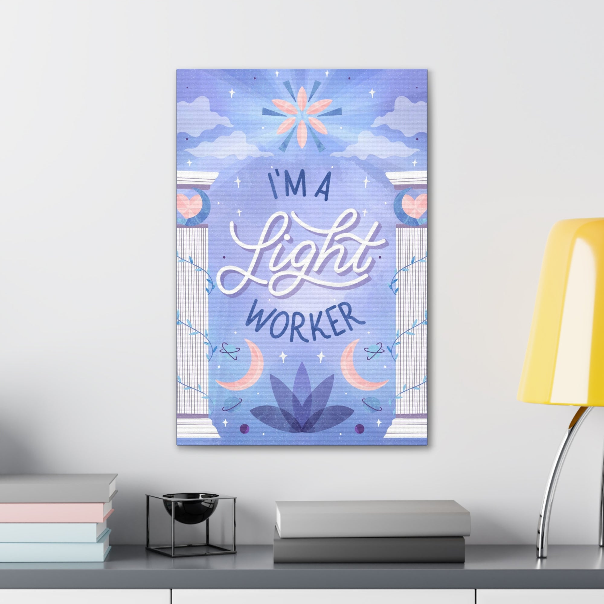 I&#39;m a Light Worker Canvas Gallery Wraps