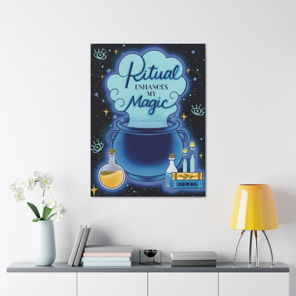 Ritual Enhances My Magic Canvas Gallery Wraps