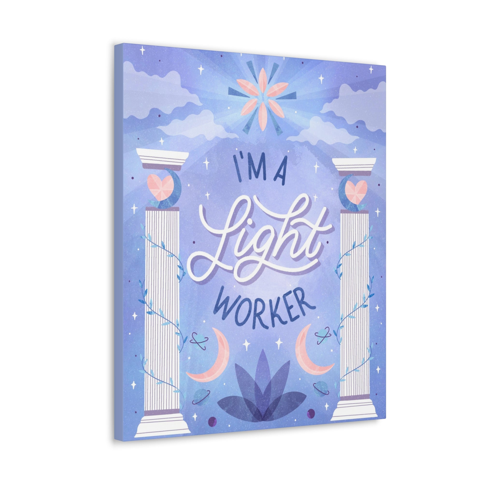 I&#39;m a Light Worker Canvas Gallery Wraps