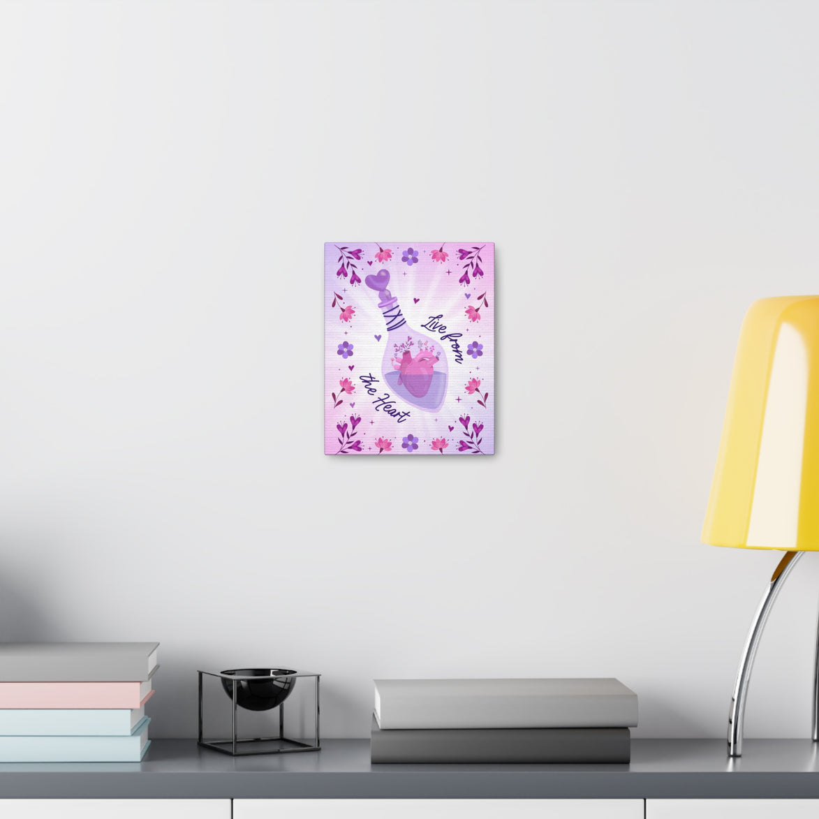 Live From the Heart Canvas Gallery Wraps