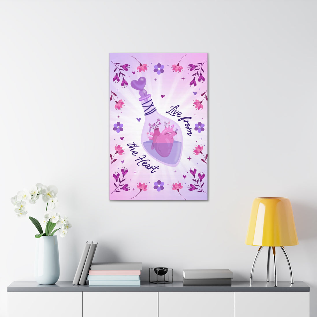 Live From the Heart Canvas Gallery Wraps