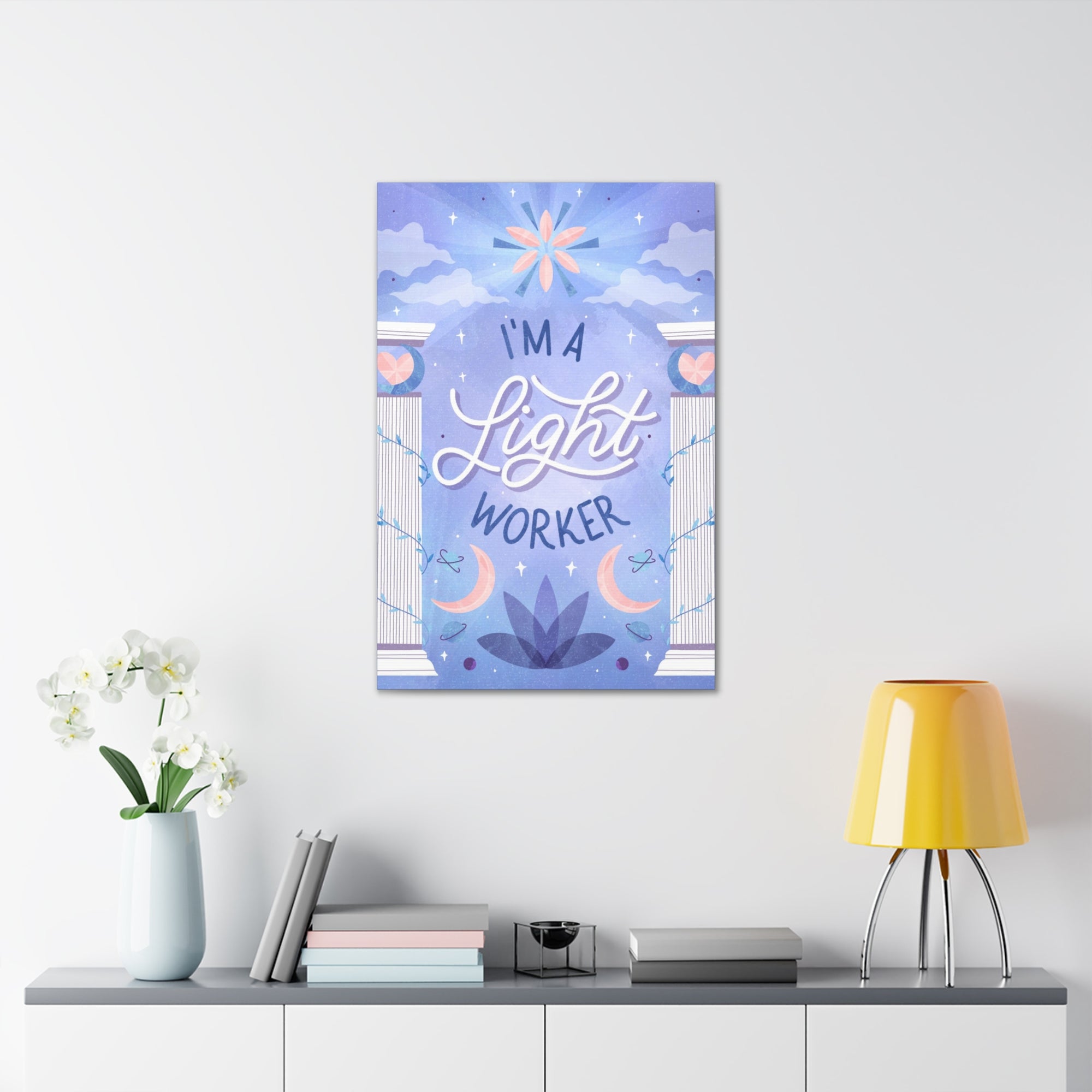 I&#39;m a Light Worker Canvas Gallery Wraps