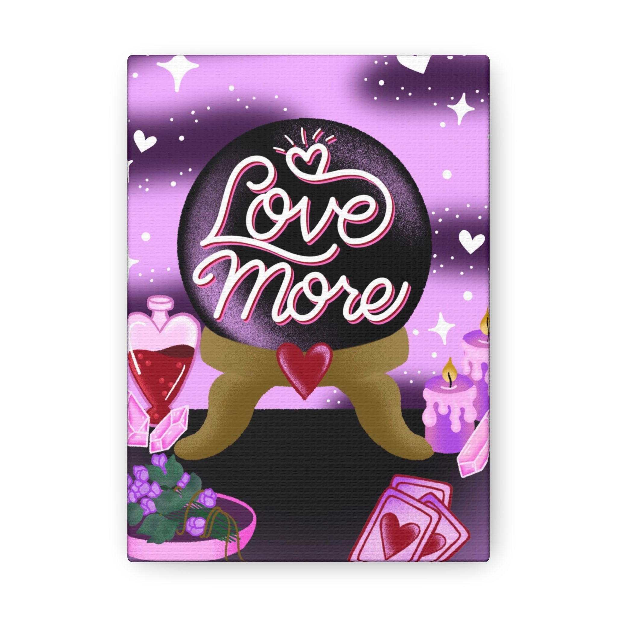 Love More Canvas Gallery Wraps
