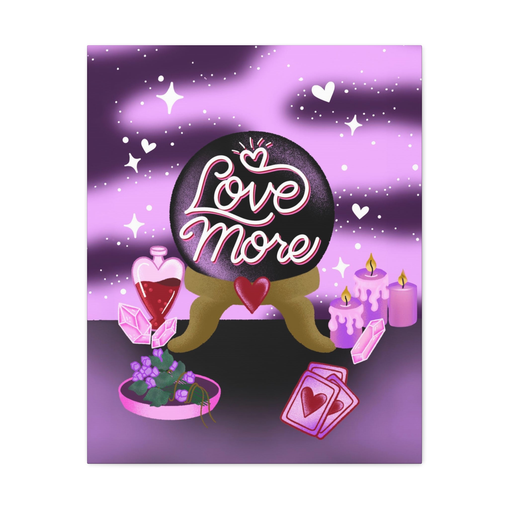 Love More Canvas Gallery Wraps