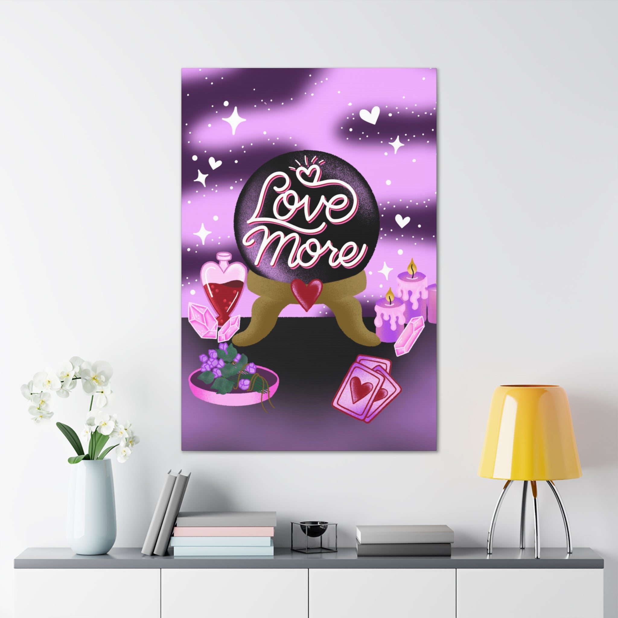 Love More Canvas Gallery Wraps