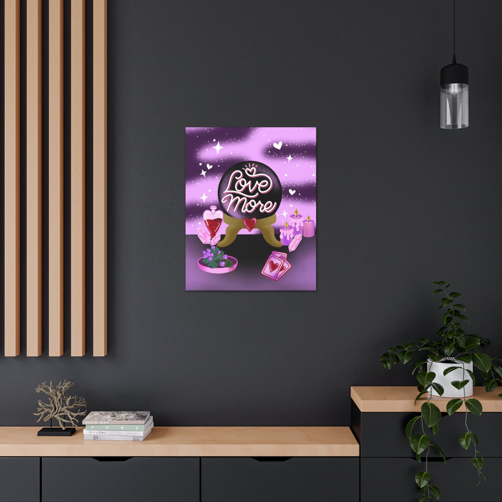 Love More Canvas Gallery Wraps