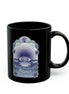 Tap Into Your Higher Purpose Black Mug