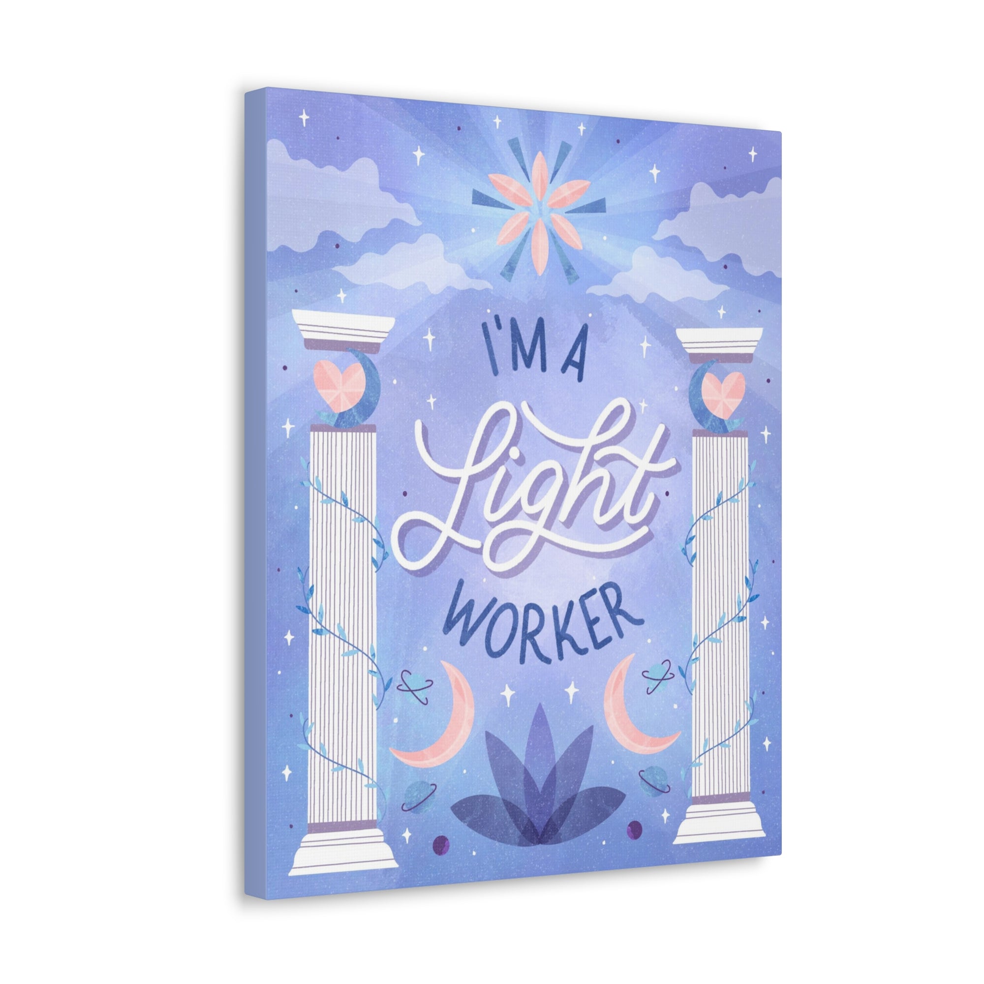 I&#39;m a Light Worker Canvas Gallery Wraps