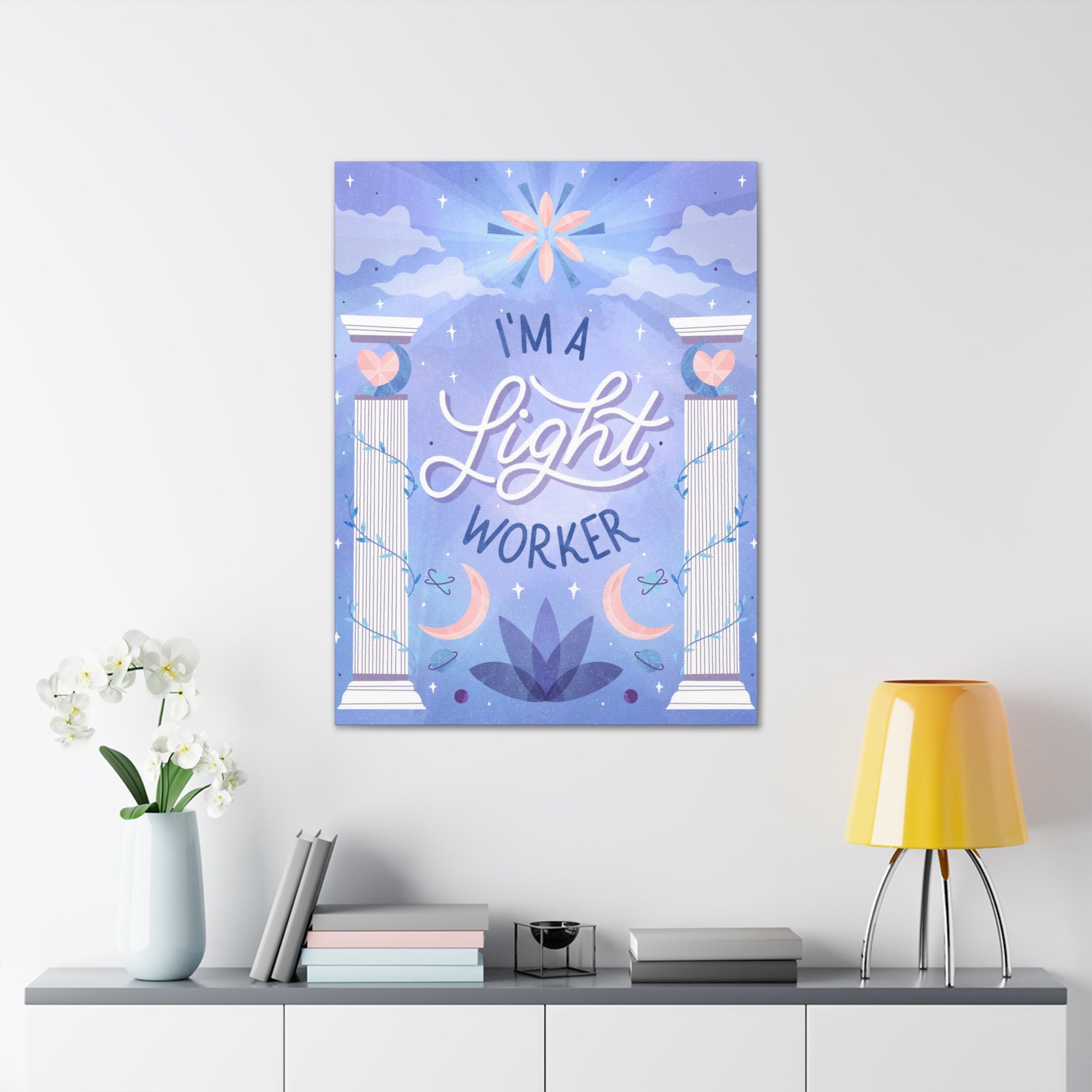 I&#39;m a Light Worker Canvas Gallery Wraps