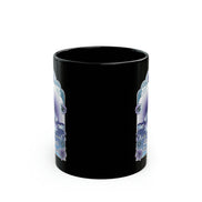 Tap Into Your Higher Purpose Black Mug