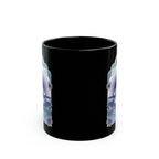 Tap Into Your Higher Purpose Black Mug