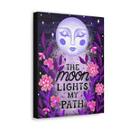The Moon Lights my Path Canvas Gallery Wraps