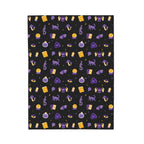 Cozy Witch Plush Throw Blanket