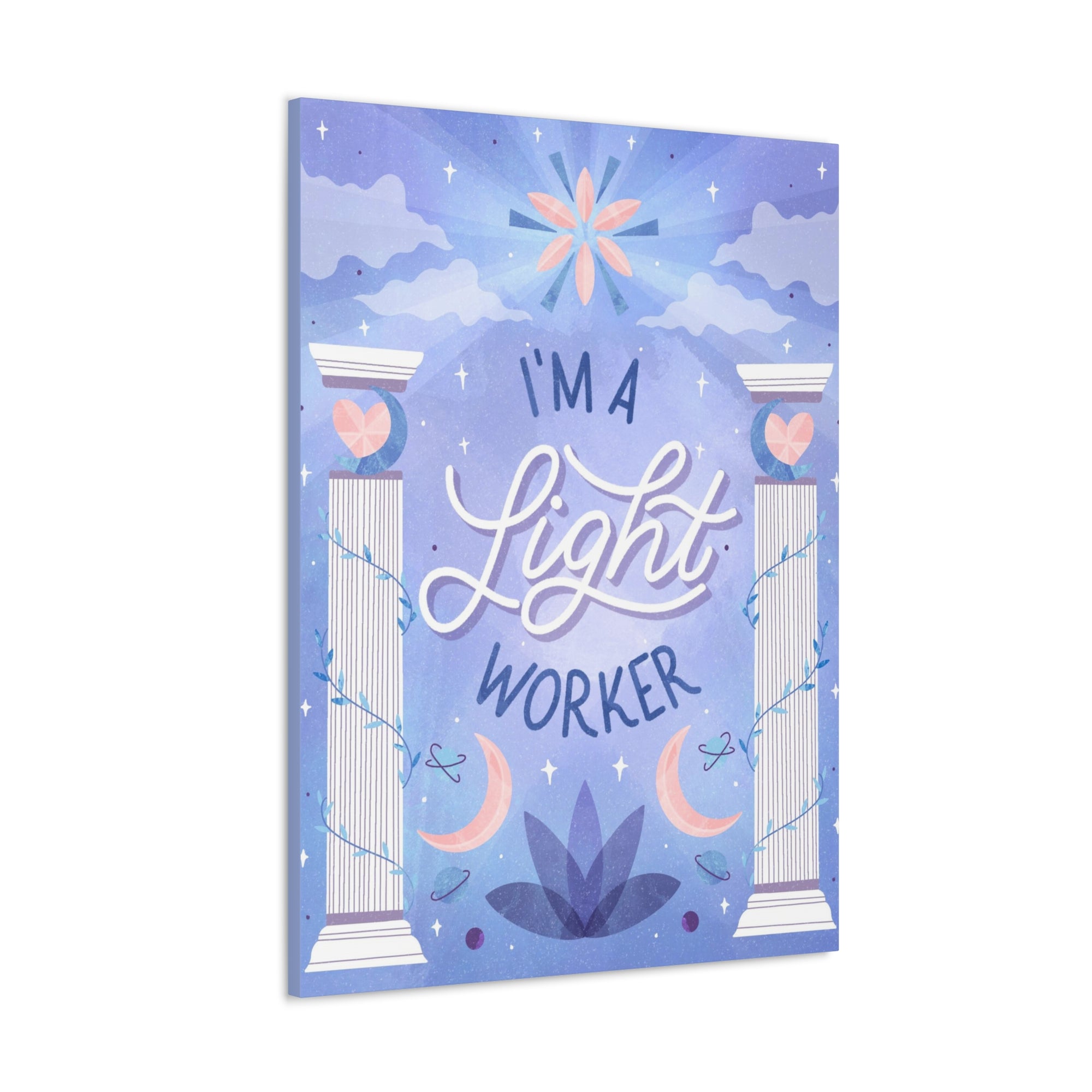 I&#39;m a Light Worker Canvas Gallery Wraps