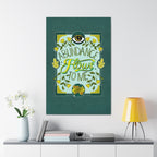 Abundance Flows to Me Canvas Gallery Wraps
